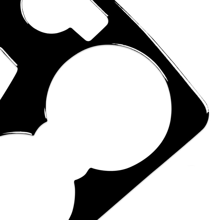 Car Left Drive Central Gear Panel Decorative Sticker For Mercedes-Benz 2007-2014 C-class W204 C180 C200 C300 C250 C63 AMG, US Ver., For C-class W204 07-14, Gear Panel, Left Drive