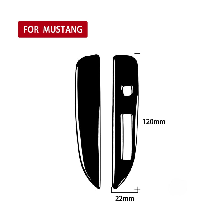 For Ford Mustang 2015-2020 Car Shifter Paddle Decorative Sticker, Right Drive, Shifter Paddle, Right Drive