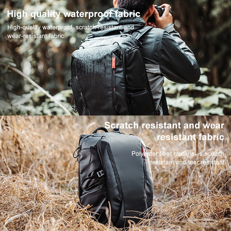 PGYTECH P-CB-020 2 in 1 Waterproof Shockproof Outdoor Dual Shoulders Backpack + Single Shoulder Bag, P-CB-020