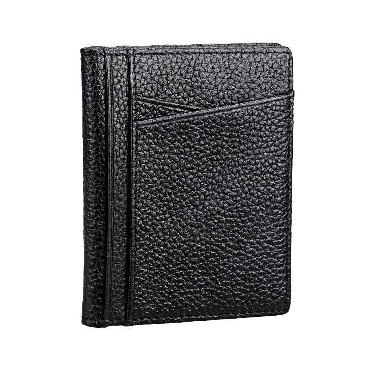 KB173 Ultrathin Litchi Texture Leather Card Holder Certificate Bag