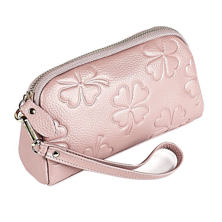 2026 Multifunctional Litchi Texture Women Large Capacity Hand Wallet Shell bag with Card Slots