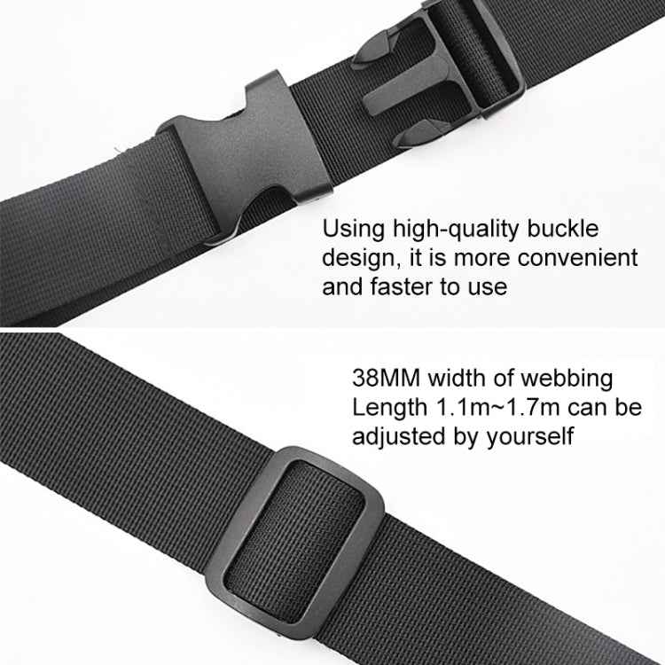 For Xiaomi Mijia M365 Electric Scooter Multifunctional Release Buckle Nylon Shoulder Strap, Adjustable Length Range: 1.1-1.7m