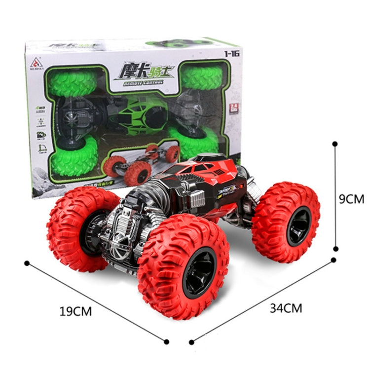 675E 1:16 2.4GHz Double-sided Twisted Off-road Four-wheel Drive Climbing Remote Control Children Toy Car, Size: 33cm