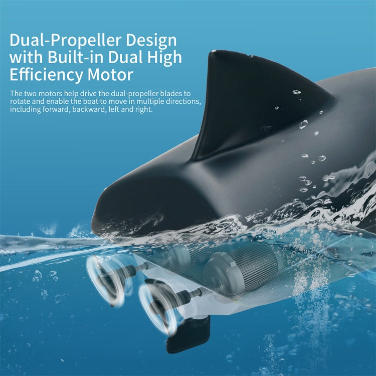 YDJ-818 2.4G RC Shark Boat Remote Control Boats, YDJ-818