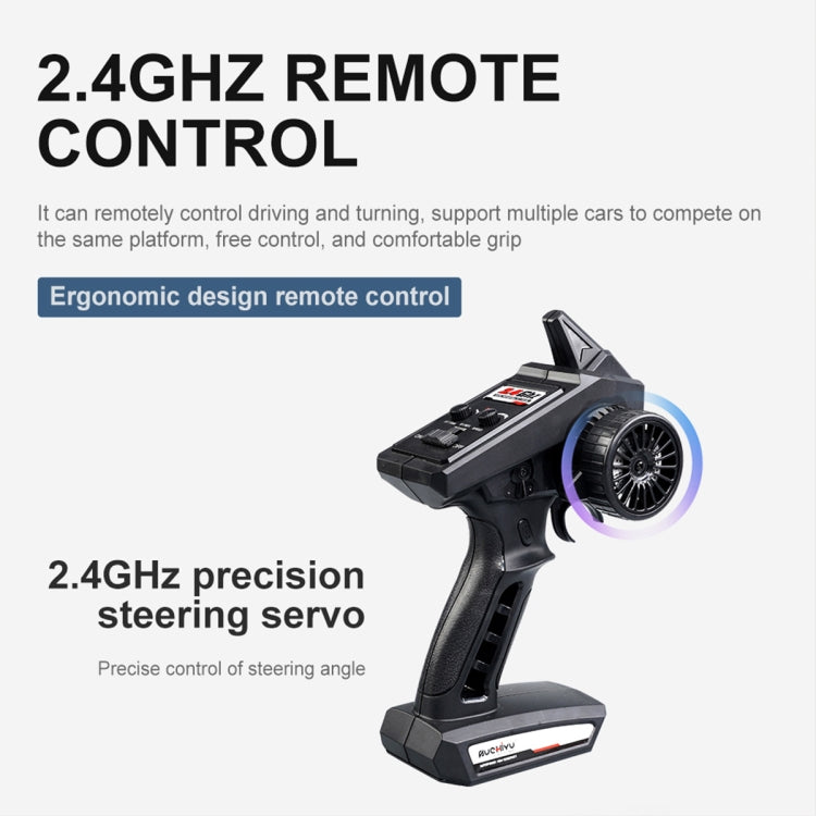 SCY-16101 2.4G 1:16 Electric 4WD RC Monster Truck Coupe Car Toy, SCY-16101 / Blue