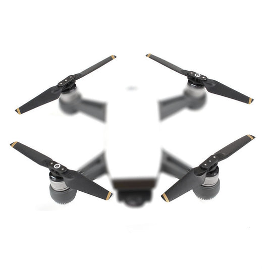 2 paires d'hélices pliables à démontage rapide 4730F (rotation horaire/antihoraire) pour DJI Spark, DJI Spark Gold et DJI Spark White