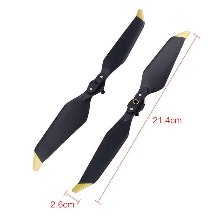 2 Pairs 8331 Noise Reduction Quick-Release CW / CCW Propellers for DJI Maivc Pro Platinum & Pro