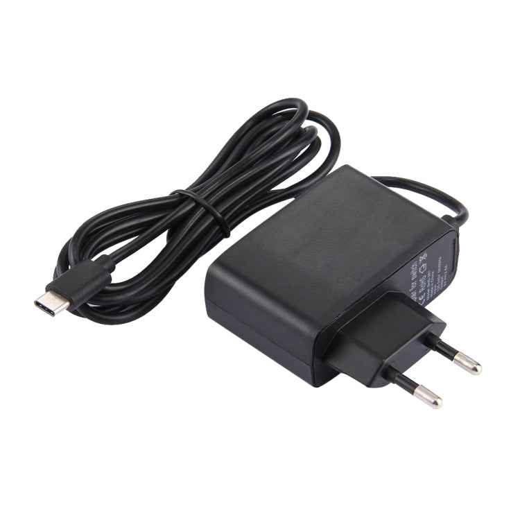 For Nintendo Switch NS Game Console Wall Adapter Charger Charger Adapter Charging Power, DC 5V, Cable Length: 1.5m, EU Plug(Black)