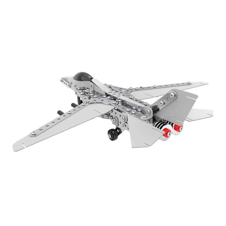 MoFun SW-022 DIY Stainless Steel Bombing Plane Assembling Blocks, SW-022 Bombing Plane