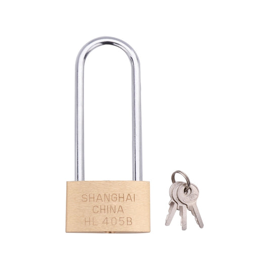 Candado de cobre pequeño, estilo: viga de bloqueo larga, 50 mm no abierta, largo, 50 mm no abierta