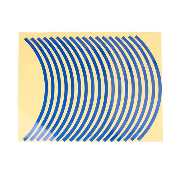 Color 17 inch Wheel Hub Reflective Sticker for Luxury Car