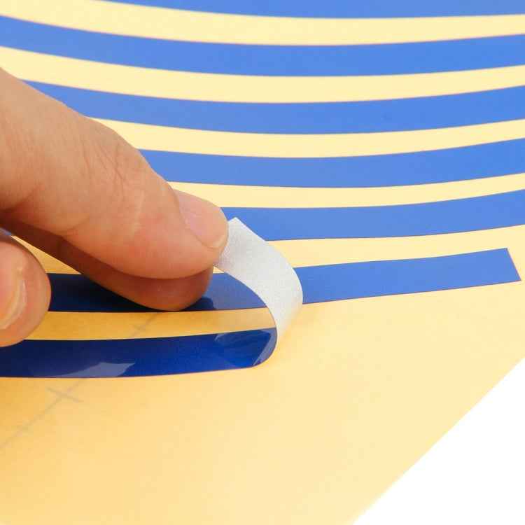 Color 17 inch Wheel Hub Reflective Sticker for Luxury Car