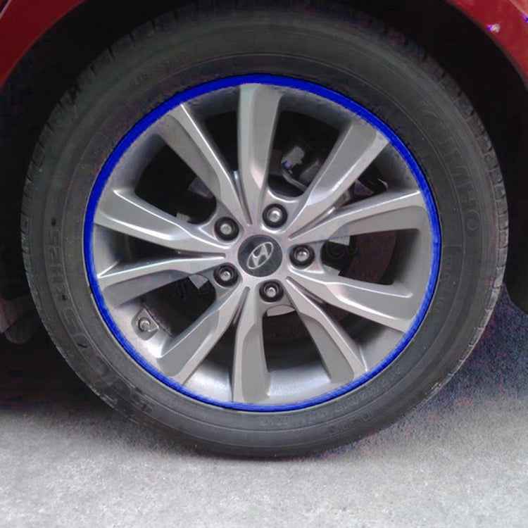 Color 17 inch Wheel Hub Reflective Sticker for Luxury Car