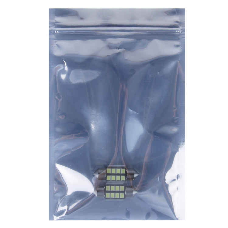 2 PCS 31mm Festoon 3W 300LM White Light 8 LED 3528 SMD Canbus Error-Free Car Reading Lamps, DC 12, 31mm