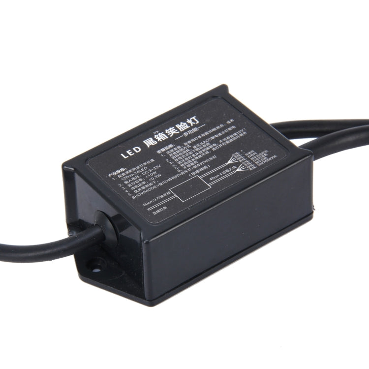 1.5m Car Auto Waterproof Universal Rear Colorful Flowing Light Tail Box Lights Red Light Brake Light Yellow Light Turn Signal Light LED Lamp Strip Tail Decoration, DC 9-36V, 1.5m