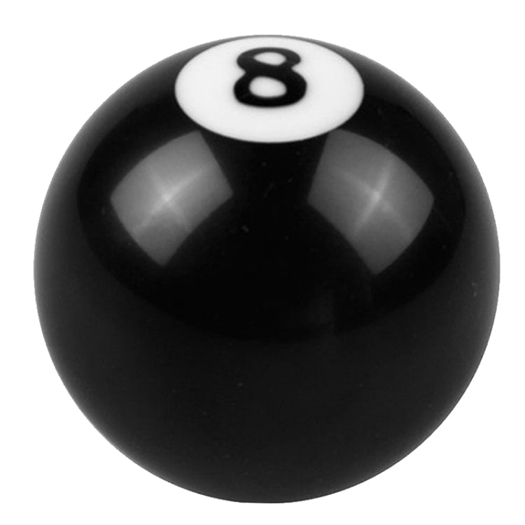 Black 8 Ball Shift Knob for Automatic Gear Shifer, Adapter Size: M10x 1.25, Size: M10x 1.25
