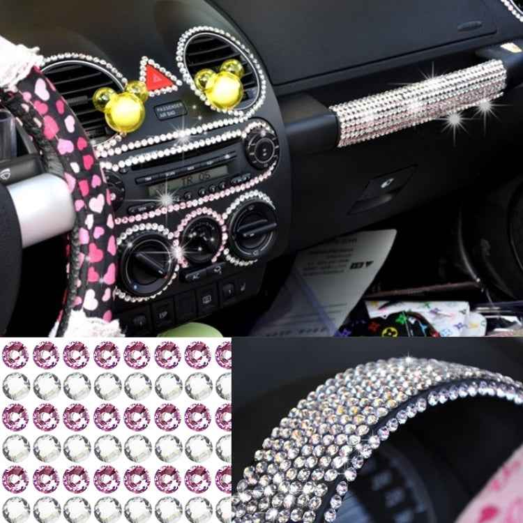 4mm Glitter Crystal Diamond Decoration / Shining Rhinestone Sticker for Car Sticker & Cell Phone Ornament