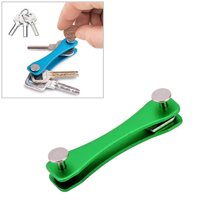 Portable Metal Key Storage Clip, (Red), (Black), (Pink), (Green), (Grey)