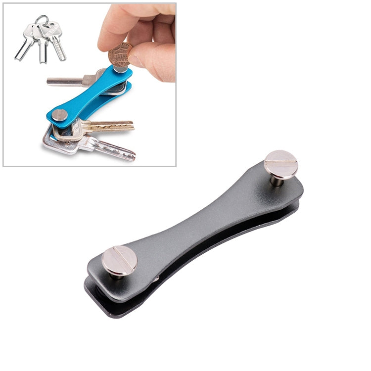 Portable Metal Key Storage Clip, (Red), (Black), (Pink), (Green), (Grey)