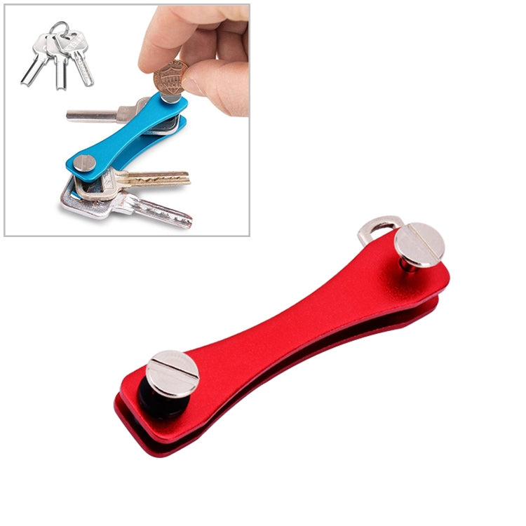 Portable Metal Key Storage Clip, (Red), (Black), (Pink), (Green), (Grey)