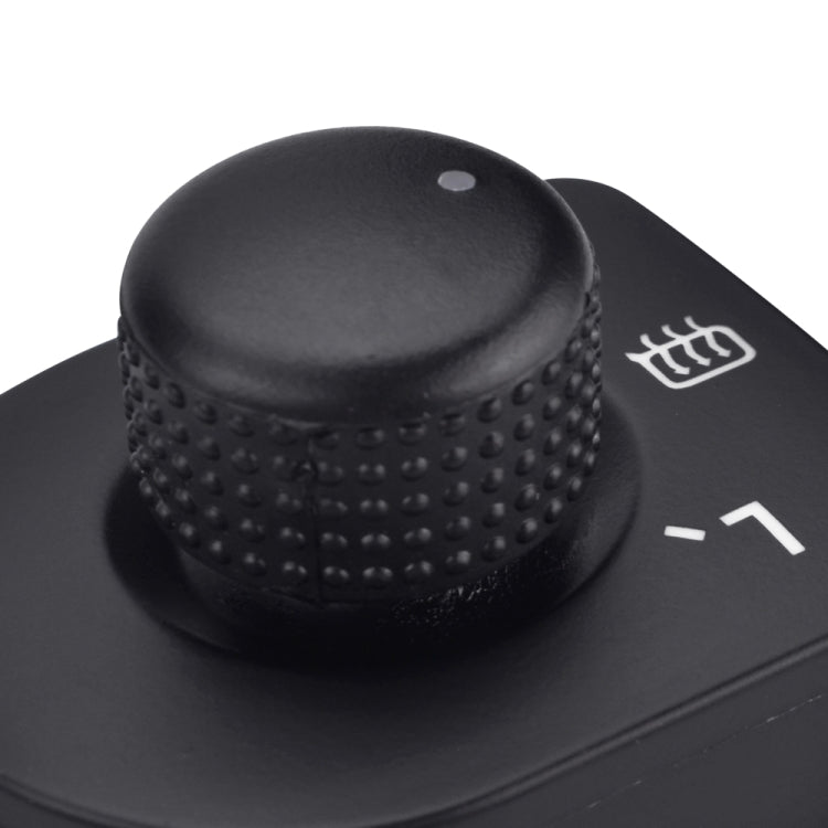 Rear Mirror Switch Adjustment Knob 1J1 959 565F for Volkswagen Bora Golf, 1J1 959 565F