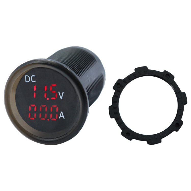 B3613 IP67 Waterproof Car Modification 4.5-30V Voltmeter + Ammeter