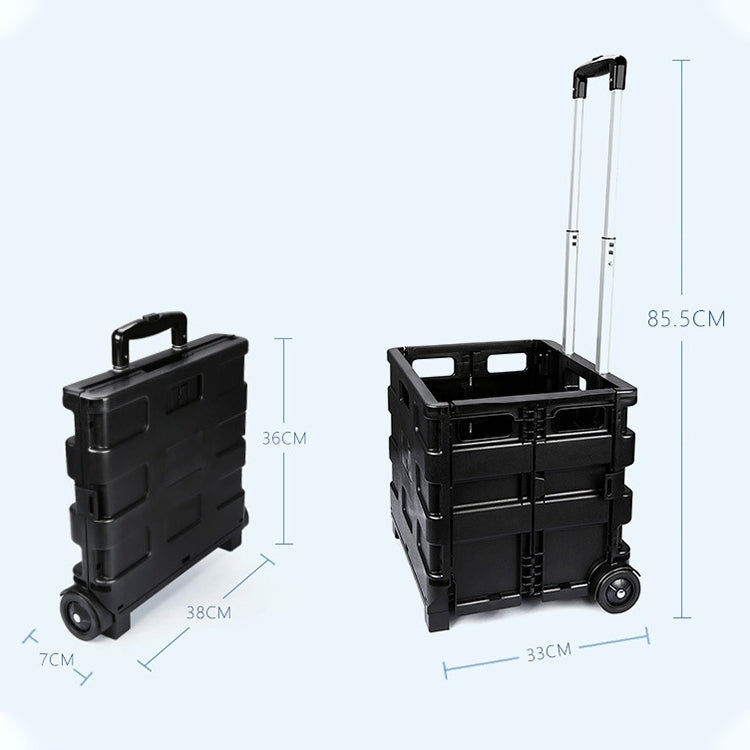 Multi-functional Folding Car Storage Reserve Box Pull-rod Box, Car Storage Reserve Box