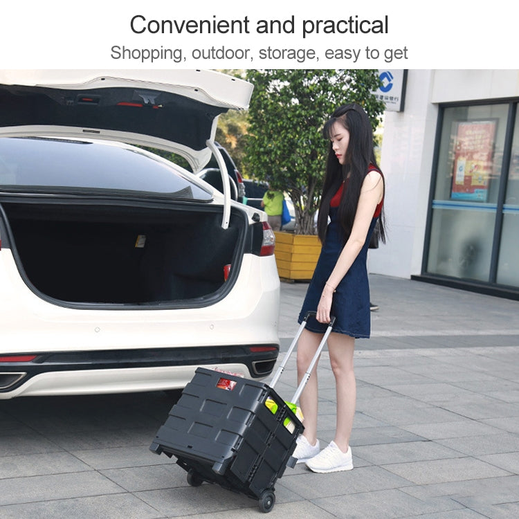 Multi-functional Folding Car Storage Reserve Box Pull-rod Box, Car Storage Reserve Box