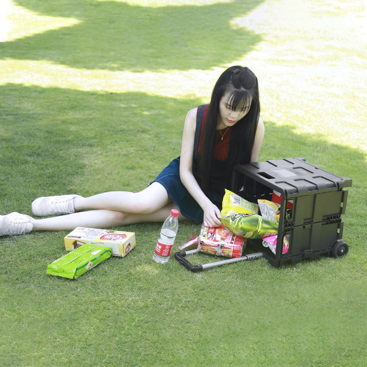 Multi-functional Folding Car Storage Reserve Box Pull-rod Box, Car Storage Reserve Box