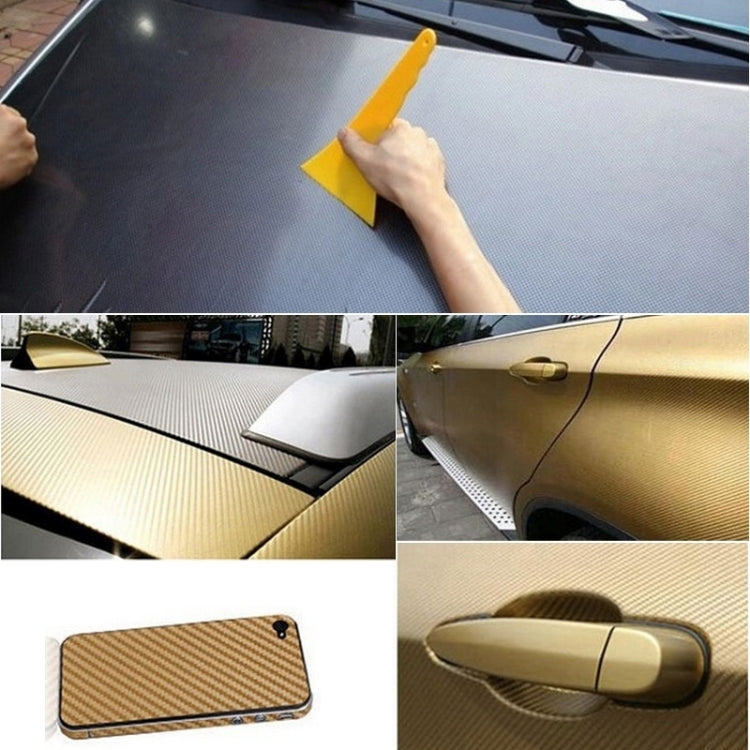 Car Decorative 3D Carbon Fiber PVC Sticker, Size: 152cm x 50cm