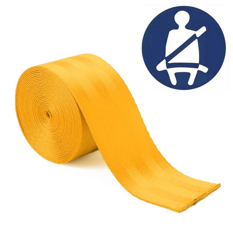 Car Modified Polyester Seat Belt Harness Racing Safety Seat Belt, Length: 3.6m