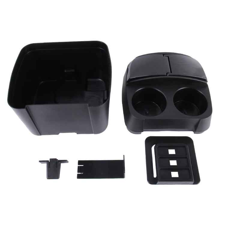 SHUNWEI SD-1605 Multifunction 3 in 1 Car Cup Holder Drink Bottle Can Garbage Can Portable Vehicle Trash Can Bin Rubbish Bin Organizer