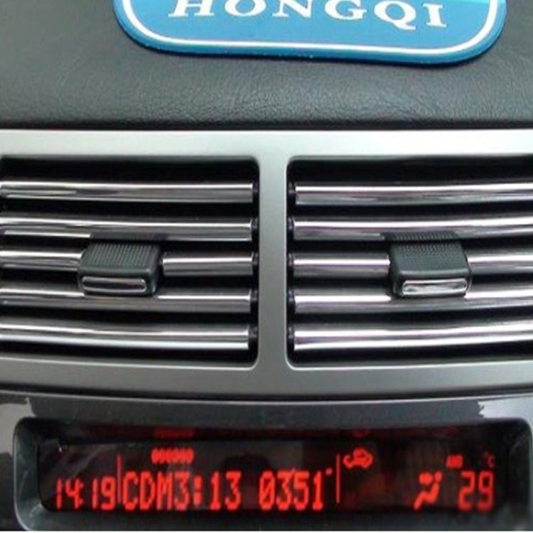 10 PCS SHENHAO AD-0834 Auto Car Air Vent Moulding Trim Decoration Strip, 10 PCS AD-0834