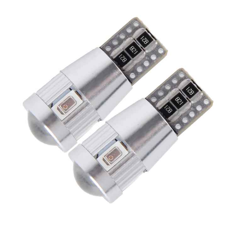 2 PCS T10 3W 6 SMD-5630 LEDs Error-Free Canbus Car Clearance Lights Lamp, DC 12V
