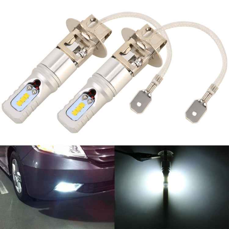 2 PCS H3 DC12V / 4.5W / 6000K / 360LM Car LED Fog Light with 6 CSP Lamp Beads, White Light