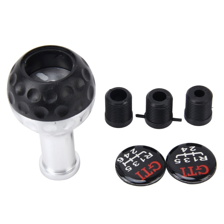 Universal Manual or Automatic Gear Shift Knob Fit for All Car, Black, Blue, Red, Silver