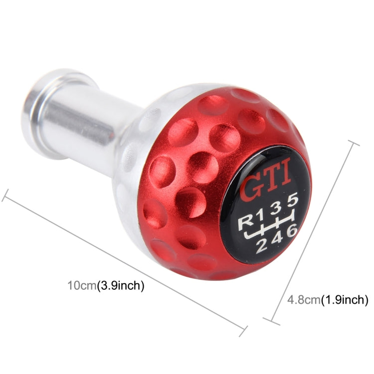 Universal Manual or Automatic Gear Shift Knob Fit for All Car, Red, Silver, Black, Blue