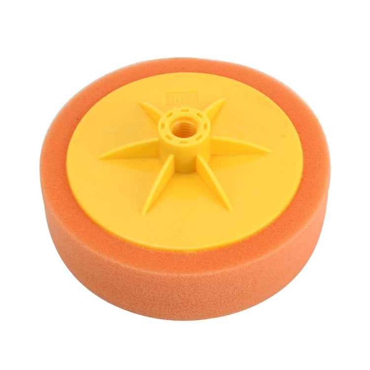 Polishing Disc Auto Polishing Machine Dedicated Sponge Wheel Wax Polishing Sponge Decontamination Sponge,Screw Hole Diameter:14mm