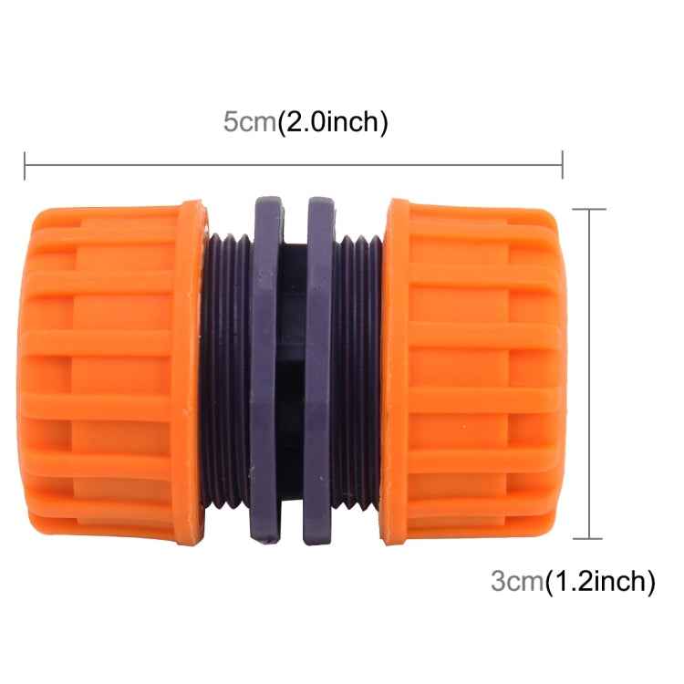 Hose Pipe Fitting Set Quick Water Connector Adaptor Garden Lawn Tap 1/2 inch Water Pipe Connector, Random Color Delivery