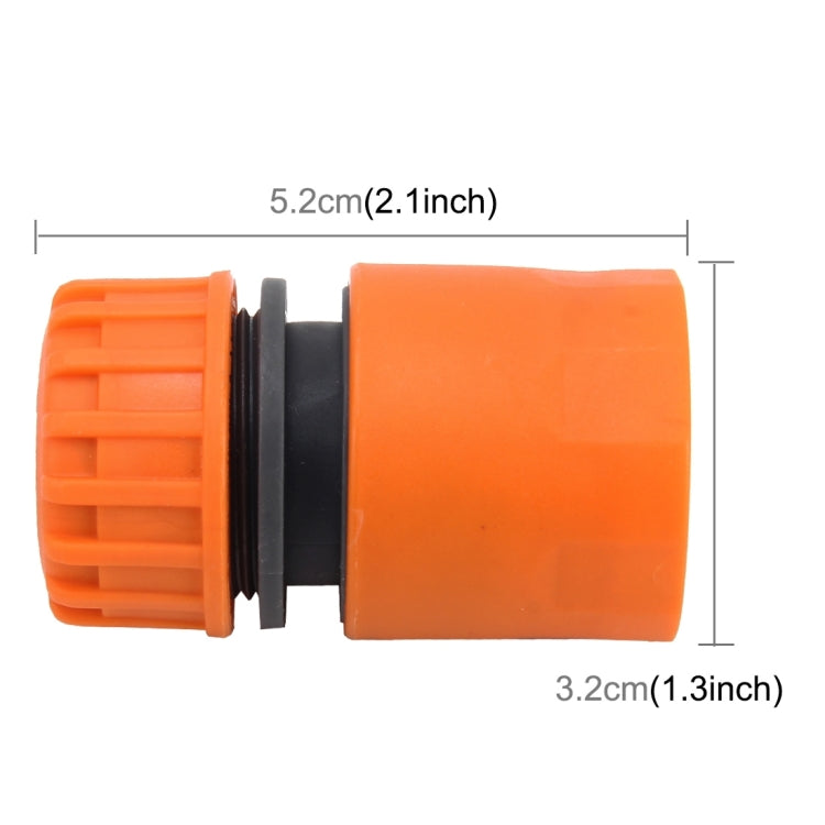 Hose Connector Garden Tools Quick Connectors Repair Damaged Leaky Adapter Garden Water Irrigation 1/2 inch Connector Joints Garden Irrigation Watering Straight Gun, Random Color Delivery, For 1/2 inch Water Pipes