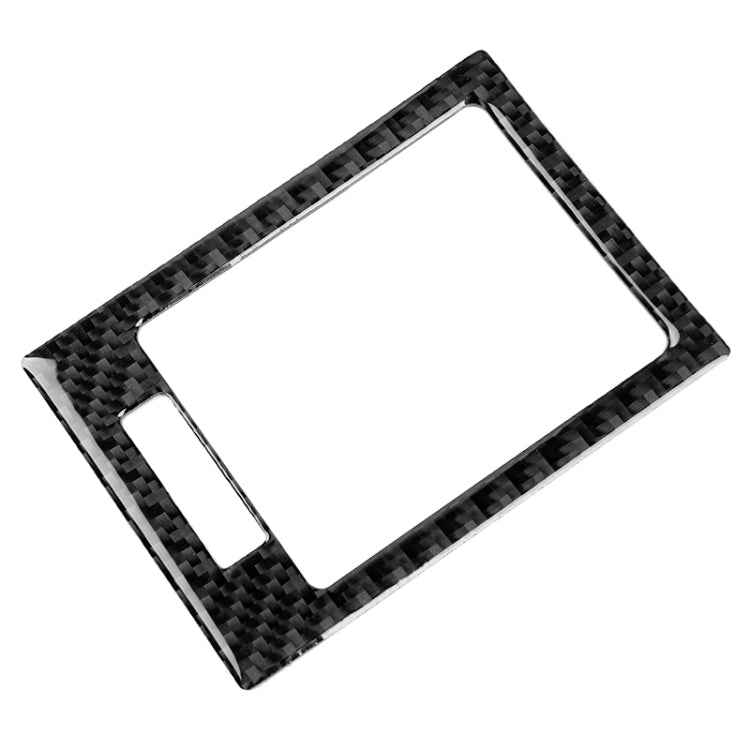 Car Carbon Fiber Air Outlet Ring + Intermediate Air Outlet + Side Air Outlet Panel Decorative Sticker for Mercedes-Benz W204 2007-2010