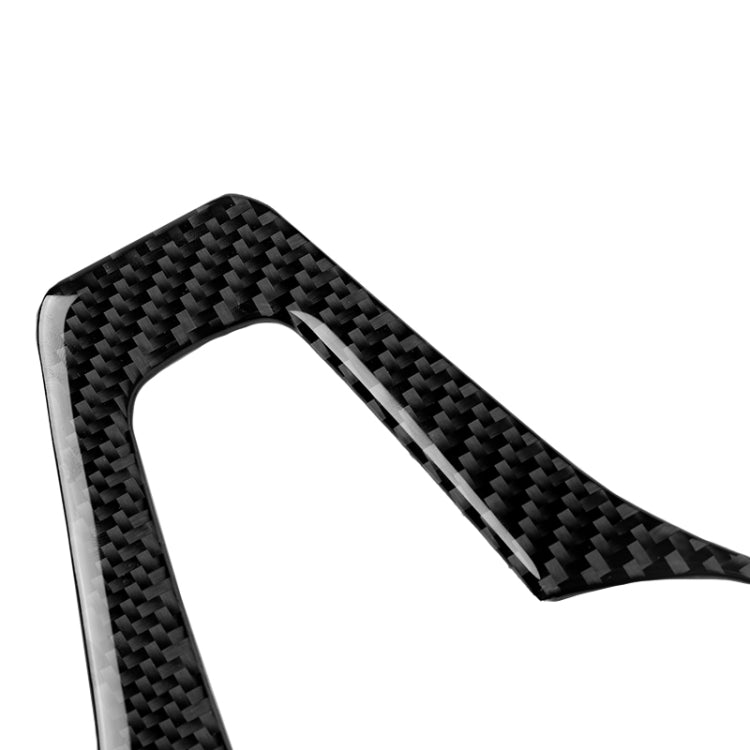 Car Carbon Fiber Steering Wheel Decorative Sticker for Mercedes-Benz, Steering Wheel