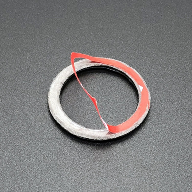 Car Carbon Fiber Soft Panel Engine Start Key Push Button Ring Trim Decorative Sticker for BMW E90 / E92 / E93 2005-2012