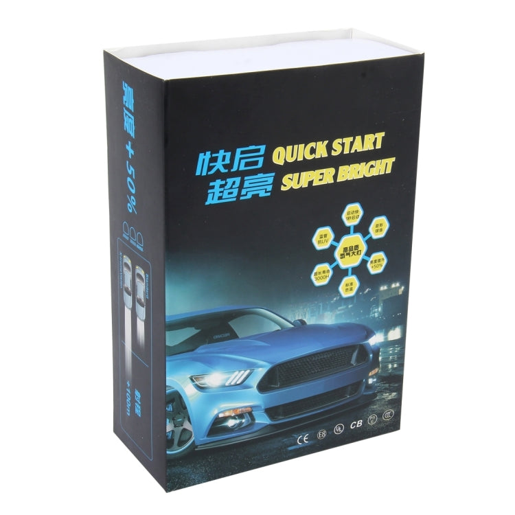 2 PCS 9005 55W 5500K HID Bulbs Xenon Lights Lamps, AC 12V, 9005