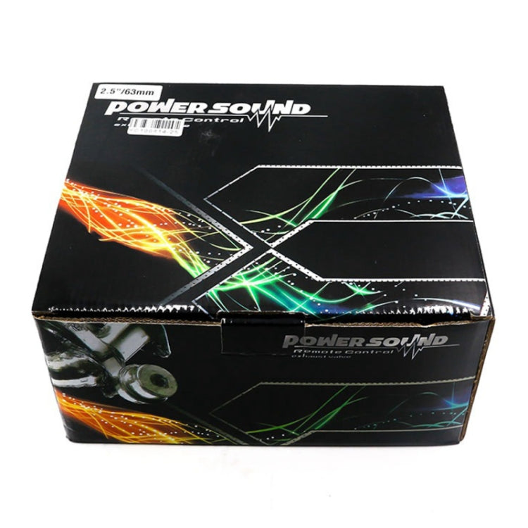 CNSPEED Stainless Steel Car Remote Control Electric Exhaust Valve Pipe Set, Size: 2.5 inch, Size: 2.5 inch