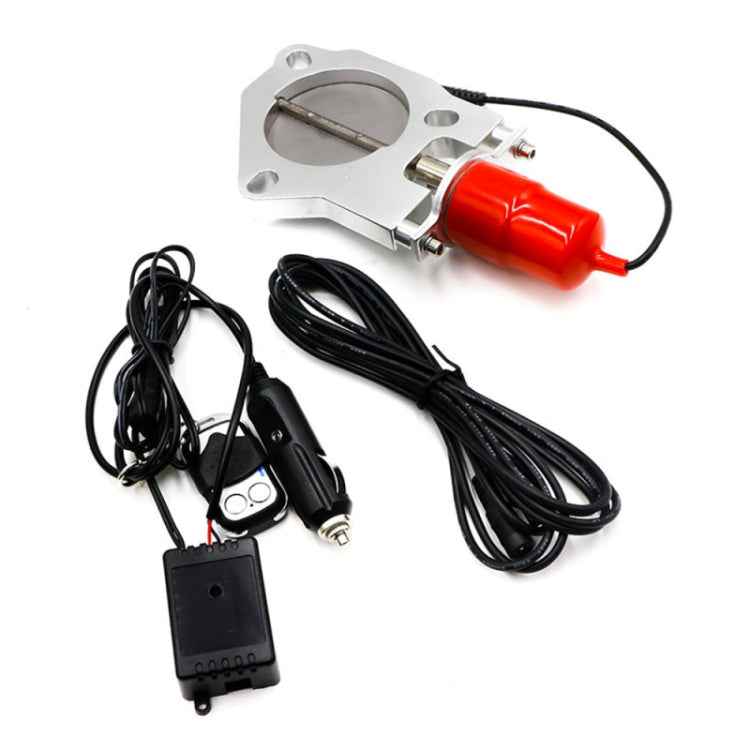 Stainless Steel Car Remote Control Electric Exhaust Valve Pipe Set, Size: 3 inch