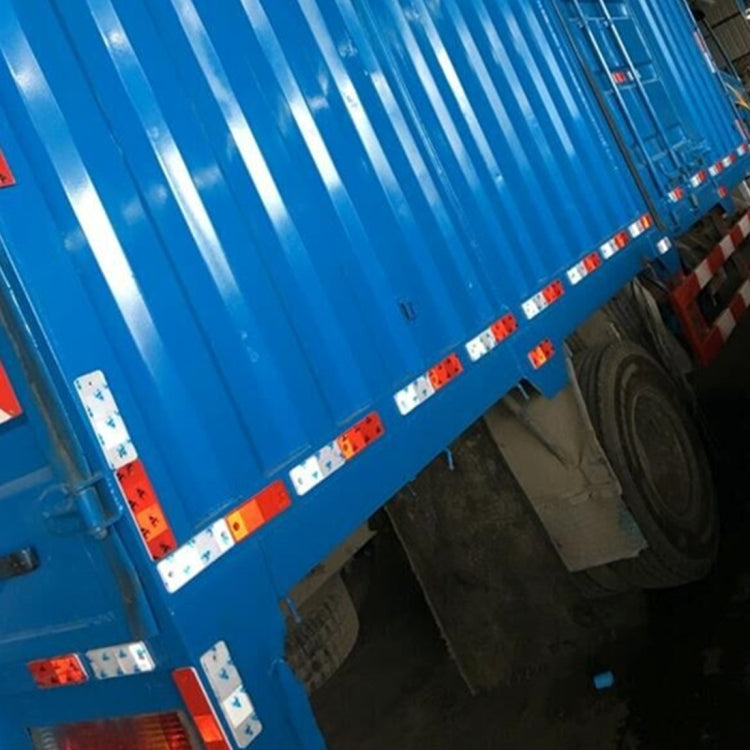 10 PCS Car Rear Bumper Warning Plastic Reflector and Sign