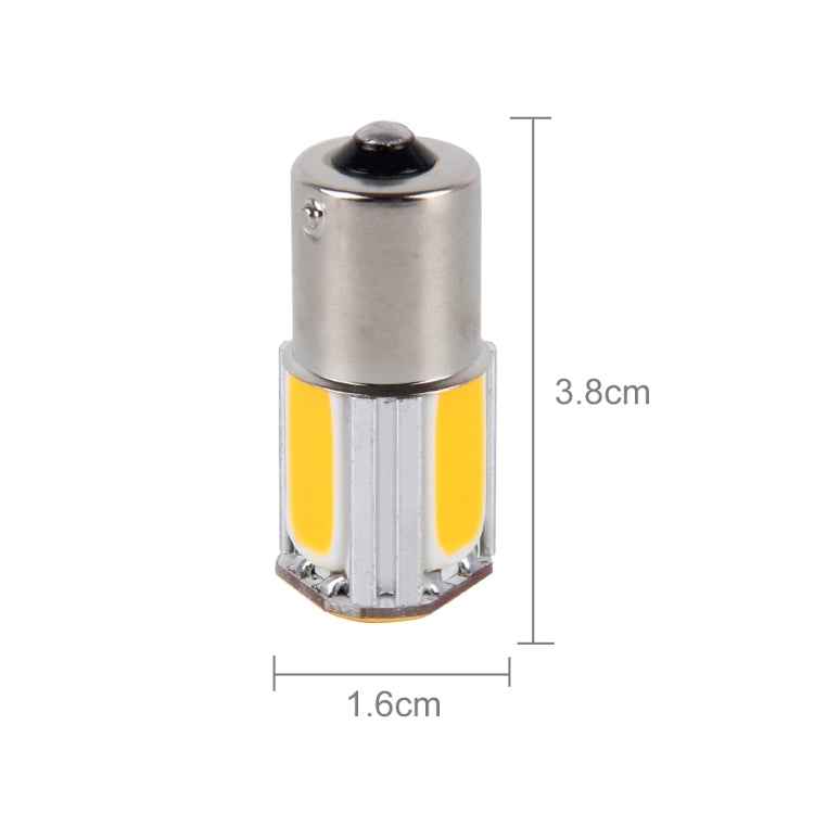 2 PCS 1156/Ba15s 5W 4 COB LEDs Car Turn Light, DC 12V