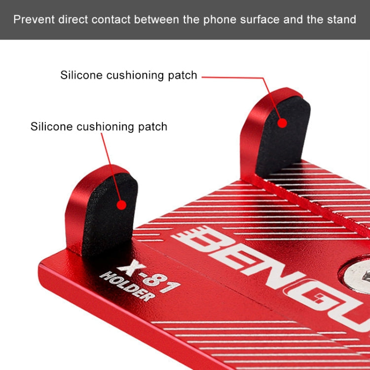 Motorcycle Handlebar Aluminum Alloy Phone Bracket