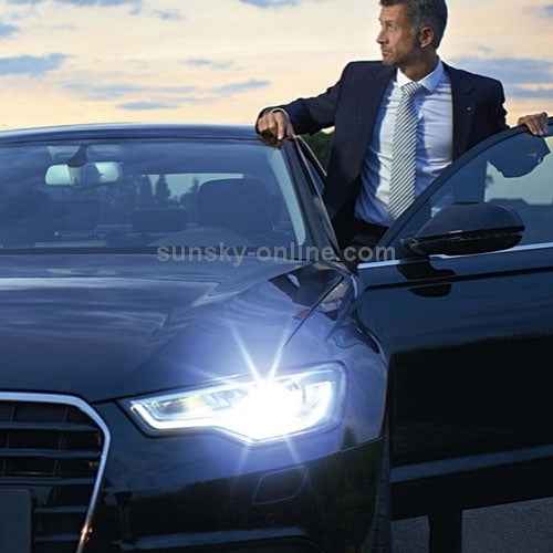 2 PCS H3 Halogen Head Lamp 12V 100W 2400 LM 5000K Warm White Light